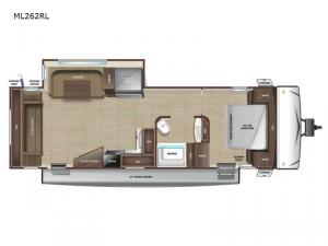Mesa Ridge S-Lite ML262RL Floorplan Image