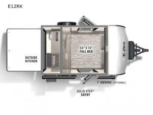 Flagstaff E-Pro E12RK Floorplan Image