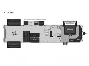 Retreat 391RDEN Floorplan Image