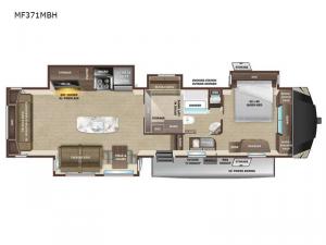 Mesa Ridge MF371MBH Floorplan Image