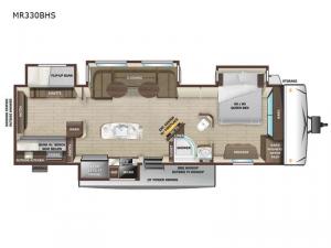 Mesa Ridge MR330BHS Floorplan Image