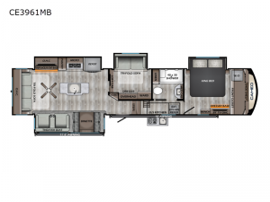 Cameo CE3961MB Floorplan Image