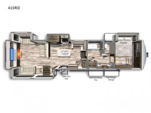 Yukon 410RD Floorplan Image