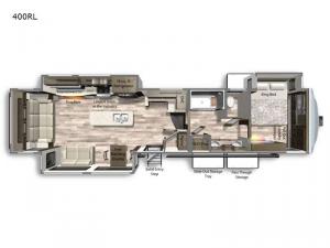 Yukon 400RL Floorplan Image