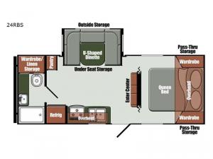 Kingsport Ranch 24RBS Floorplan Image