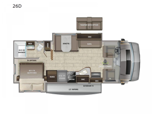 Odyssey 26D Floorplan Image