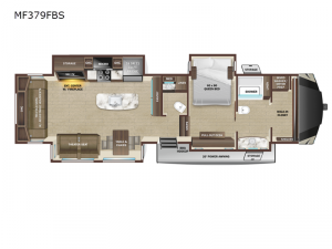 Mesa Ridge MF379FBS Floorplan Image