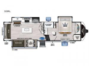 Ahara 325RL Floorplan Image