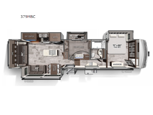 Columbus C-Series 379MBC Floorplan Image