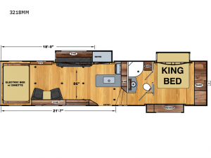 Attitude Widebody 3218MM Floorplan Image