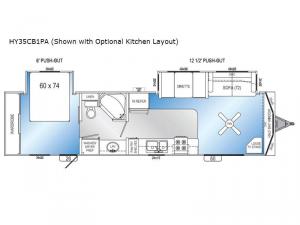 Hy-Line HY35CB1PA Floorplan Image