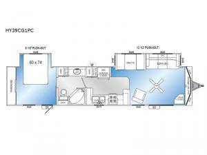 Hy-Line HY39CG1PC Floorplan Image
