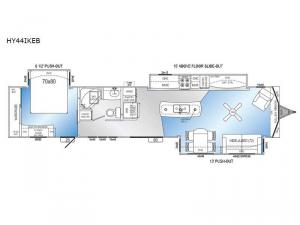 Hy-Line HY44IKEB Floorplan Image