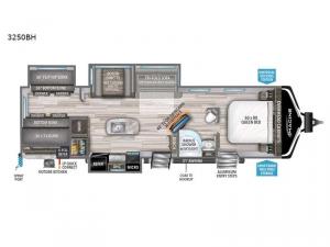 Imagine 3250BH Floorplan Image