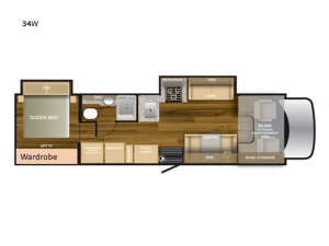 Wraith 34W Floorplan Image