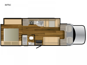 Triumph Super C 30TSC Floorplan Image