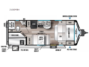 Alta 2100MBH Floorplan Image
