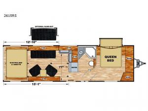 Iconic Pro Lite 2615RS Floorplan Image