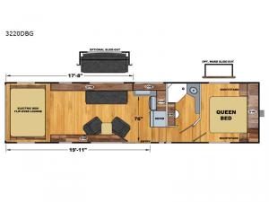 Stellar Pro-Lite 3220DBG Floorplan Image