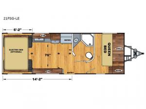 Stellar Limited 21FSG-LE Floorplan Image
