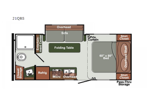 GEO 21QBS Floorplan Image