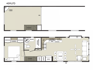 Quailridge 40MLFD Loft Floorplan Image