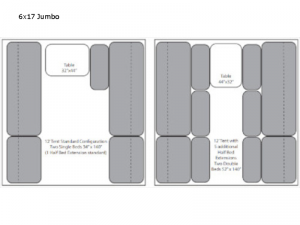 Jumping Jack 6x17 Jumbo Floorplan Image