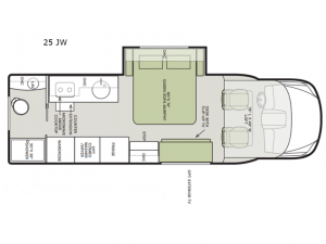 Wayfarer 25 JW Floorplan Image