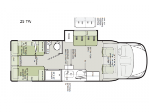 Wayfarer 25 TW Floorplan Image