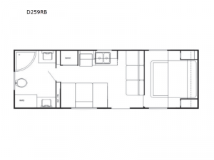 Suite Dream D259RB Floorplan Image