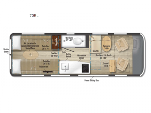 Boldt 70BL Floorplan Image