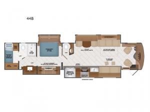 Discovery LXE 44B Floorplan Image