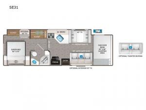 Quantum SE SE31 Ford Floorplan Image