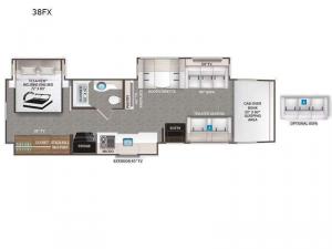 Inception 38FX Floorplan Image