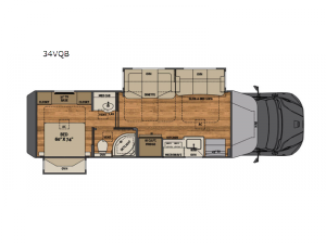 Verona 34VQB Floorplan Image