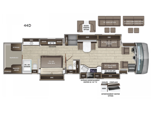 Aspire 44D Floorplan Image