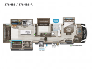 Solitude 378MBS Floorplan Image