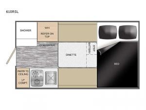 Super Lite 610RSL Floorplan Image