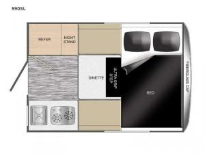 Super Lite 590SL Floorplan Image