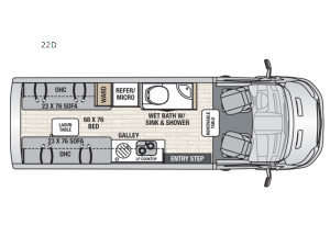 Beyond 22D AWD Floorplan Image