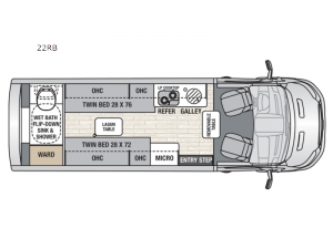Beyond 22RB AWD Floorplan Image