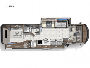 Encore 355DS Floorplan Image
