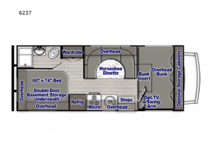 Yellowstone 6237 Floorplan Image
