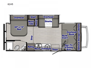 Yellowstone 6245 Floorplan Image