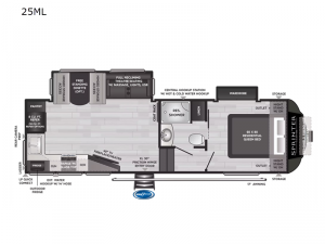 Sprinter 25ML Floorplan Image