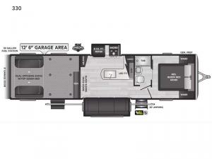 Fuzion Impact Edition 330 Floorplan Image
