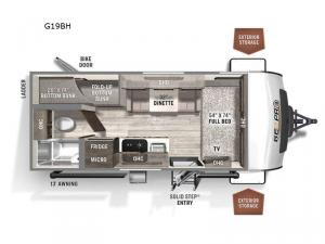 Rockwood GEO Pro G19BH Floorplan Image