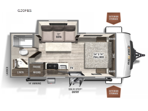 Rockwood GEO Pro G20FBS Floorplan Image