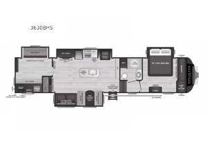 Sprinter Limited 3630BHS Floorplan Image