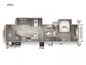 Wildwood Heritage Glen 295BH Floorplan Image